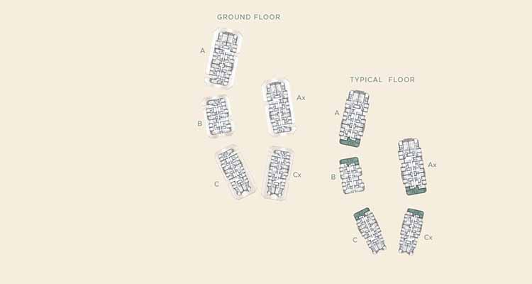 THE VUES BLOOMFIELDS - APARTMENT 135 sqm 2-شقة 135 متر للبيع في ذا فيوز بلوم فيلدز