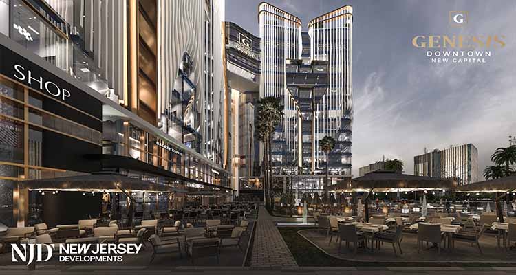 Genesis Tower Mall New Capital by New Jersey Developments 5- جنيسيس العاصمة الإدارية الجديدة - نيو جيرسي للتطوير العقاري