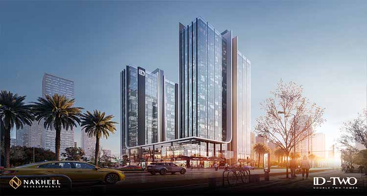 Double Two Towers New Capital 44- Nakheel Developments - دي تو تاورز - دبل تو تاورز العاصمة الإدارية الجديدة - النخيل للتطوير العقاري