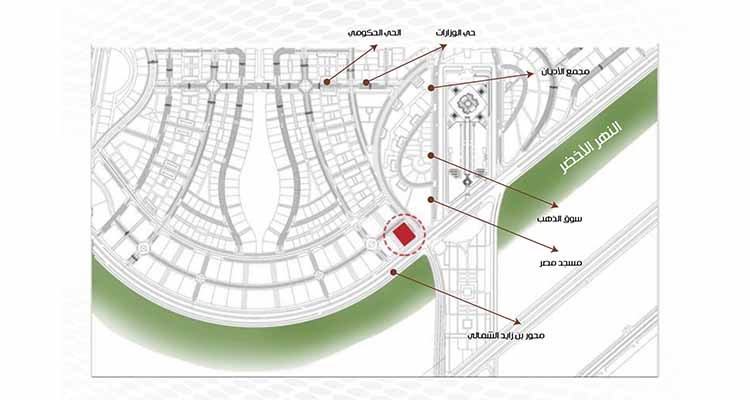 Podia tower New Capital Location - بوديا تاور العاصمة الإدارية الجديدة