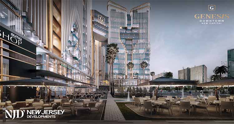 Genesis Tower Mall New Capital by New Jersey Developments 9- جنيسيس العاصمة الإدارية الجديدة - نيو جيرسي للتطوير العقاري